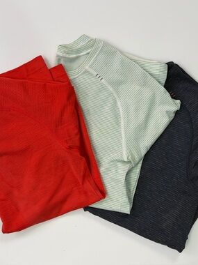 lululemon athletica Men’s Shirts - Red, Mint Green, Navy